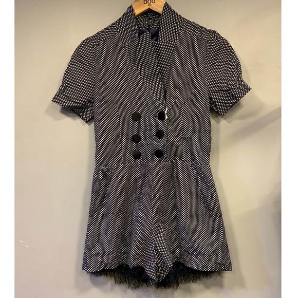 Polka Dot Jumpsuit with lace detailing! - Picture 7 of 10